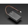 3 x AAA Battery Holder with On/Off Switch, JST, and Belt Clip