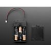 3 x AA Battery Holder with On/Off Switch, JST, and Belt Clip