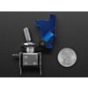 Illuminated Toggle Switch with Cover - Blue