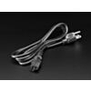 Power Cord Cable w/ 3 Conductor PC Power Connector Socket - 6ft 18AWG