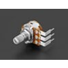 Panel Mount Right Angle 10K Linear Potentiometer w/On-Off Switch - 10K Linear w/ Switch