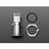 Rugged Metal Pushbutton - 22mm 6V RGB Momentary