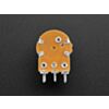 Panel Mount 10K Log Potentiometer w/ On-Off Switch - 10K Log w/ Switch