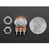 Panel Mount 10K Log Potentiometer w/ On-Off Switch - 10K Log w/ Switch