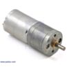 34:1 Metal Gearmotor 25Dx52L mm HP