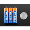 Alkaline AA batteries (LR6) - 3 pack