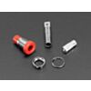 Panel-Mount Banana Jacks 4mm - Pack of 5 Multi-Color