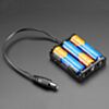 3 x AA Battery Holder with 2.1mm Plug