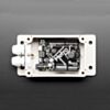 Flanged Weatherproof Enclosure With PG-7 Cable Glands