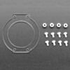 Clear Acrylic Lens Holder + Hardware Kit for HalloWing