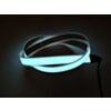 White Electroluminescent (EL) Tape Strip -100cm w/two connectors