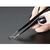Fine tip straight tweezers - ESD safe - 135mm