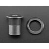 USB C Jack to USB C Jack Round Panel Mount Adapter