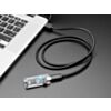 USB Type A to Type C Cable - approx 1 meter / 3 ft long