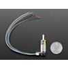 N20 DC Motor with Magnetic Encoder - 6V with 1:298 Gear Ratio