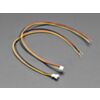 1.25mm Pitch 3-pin Cable Matching Pair - 40cm long - Molex PicoBlade Compatible