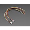 1.25mm Pitch 4-pin Cable Matching Pair - 40cm long - Molex PicoBlade Compatible