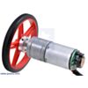25D mm metal gear motor with 48 CPR encoder and Pololu 60x8mm wheel. (SKU: POLOLU-2274 Image 4)