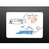 Flexible Magnetic Dry Erase Whiteboard - 21cm x 15cm