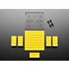 Adafruit FunHouse Mounting Plate and Yellow Brick Stand
