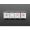 Kailh Mechanical Four Key Tester: White Black Red Brown Switches