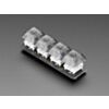 NeoKey 1x4 QT I2C - Four Mechanical Key Switches with NeoPixels - STEMMA QT / Qwiic