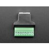 RJ-45 Terminal Block to Ethernet Socket Adapter