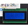 RGB backlight positive LCD 20x4 + extras - black on RGB
