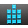 Blue DSA Keycaps for MX Compatible Switches - 10 pack