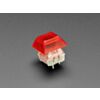 Translucent Red DSA Keycaps for MX Compatible Switches - 10 pack
