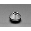 Gray Anodized Aluminum Bumper Feet - Pack of 2