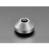 Silver Anodized Aluminum Bumper Feet - Pack of 2
