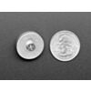 Silver Anodized Aluminum Bumper Feet - Pack of 2