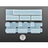 Silicone Keycap Molds - MX Compatible Switches (2 x 2.25U and 1 x 2.75U "spacebar")