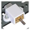 Pololu micro metal gearmotor bracket extended with micro metal gearmotor. (SKU: POLOLU-998 Image 7)