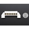 Power Distribution Bus - 7 x 6mm diameter solid brass