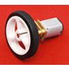 Pololu wheel 32x7mm on a micro metal gearmotor. (SKU: POLOLU-2215 Image 2)