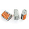 Snap-action 5-Wire Block Connector (12-28 AWG) - Pack of 3
