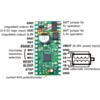 A4983/A4988 stepper motor driver carrier with voltage regulators labeled top view. (SKU: POLOLU-1183 Image 5)