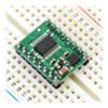 A4990 dual motor driver carrier inserted into a solderless breadboard. (SKU: POLOLU-2137 Image 6)