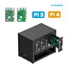 Cluster Enclosure for 4x Raspberry Pi and switch