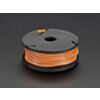 Silicone Cover Stranded-Core Wire - 25ft 26AWG - Orange