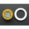Mini LED Arcade Button - 24mm Translucent Yellow