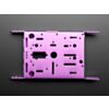Purple Aluminum Chassis for TT Motors - 2WD