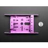 Purple Aluminum Chassis for TT Motors - 2WD