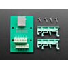 DIN Rail RJ-45 To Terminal Block Adapter - Vertical Jack