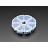 6mm Rainbow Tactile Button Deluxe Party Tray - 160 Pieces