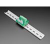 DIN Rail 2x8 IDC to Terminal Block Adapter Breakout
