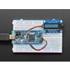 Monochrome 0.91 128x32 I2C OLED Display - STEMMA QT / Qwiic Compatible