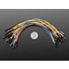 Premium Silicone Covered Female-Female Jumper Wires - 200mm x 40